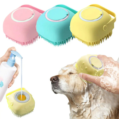 Soft Silicone Pet Brush