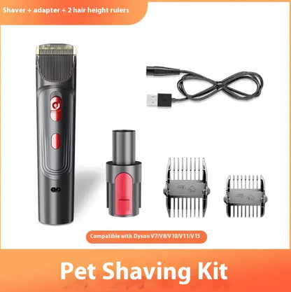 Full Series Pet Shaver Comb with Hair Suction Head