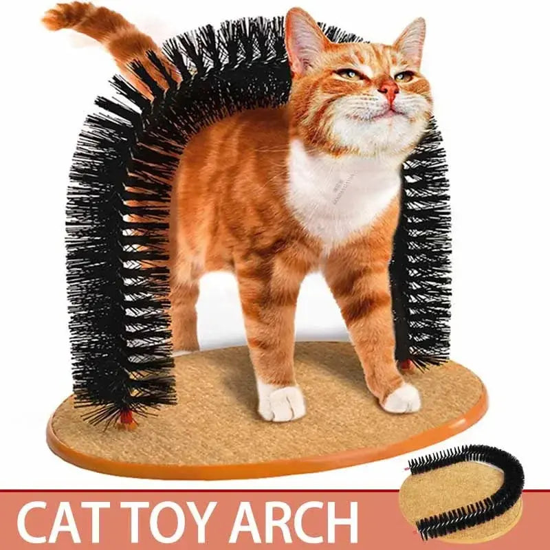 Cat Arch Self-Grooming and Scratching Pad