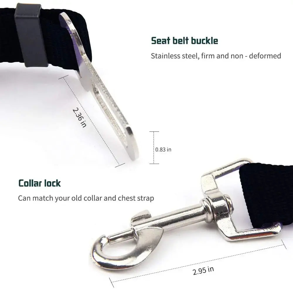 Adjustable Pet Seat Belt